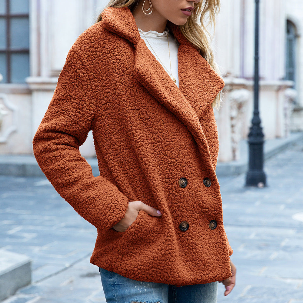 Manteau Cardigan en Laine Douce