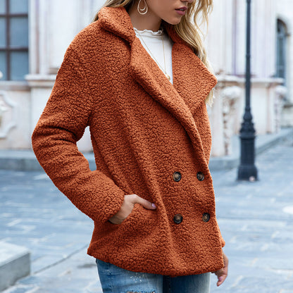 Manteau Cardigan en Laine Douce