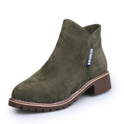 Bottes Martin en Velours