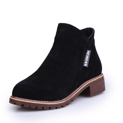 Bottes Martin en Velours