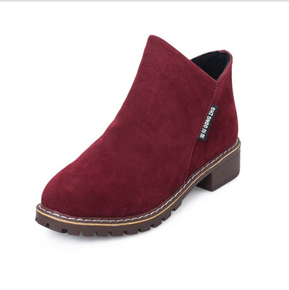 Bottes Martin en Velours