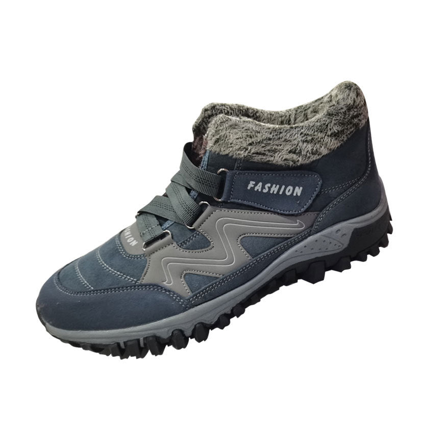 Chaussures d'hiver en coton pour femmes, velours chaud